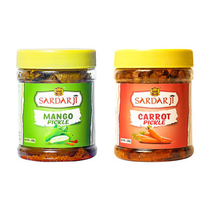 Mango and Carrot Pickle Combo Pack