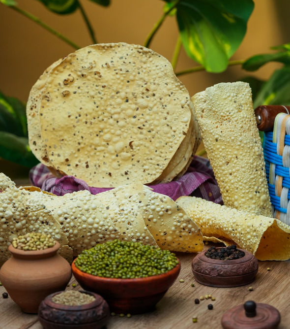 Moong Lahsun Special Papad