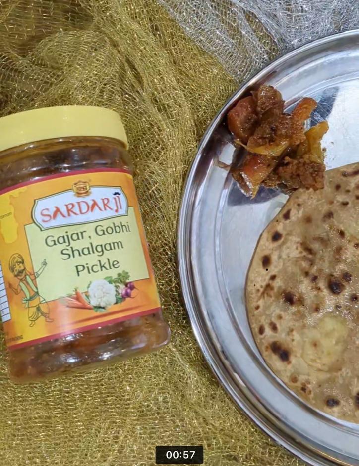 Gazar Ghobi Shalgum Sweet Pickle 500gm Pack